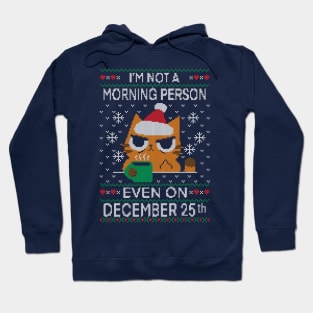 Grumpy Xmas Morning Hoodie